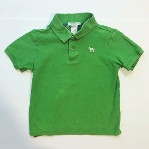 JANIE AND JACK Green Polo Shirt